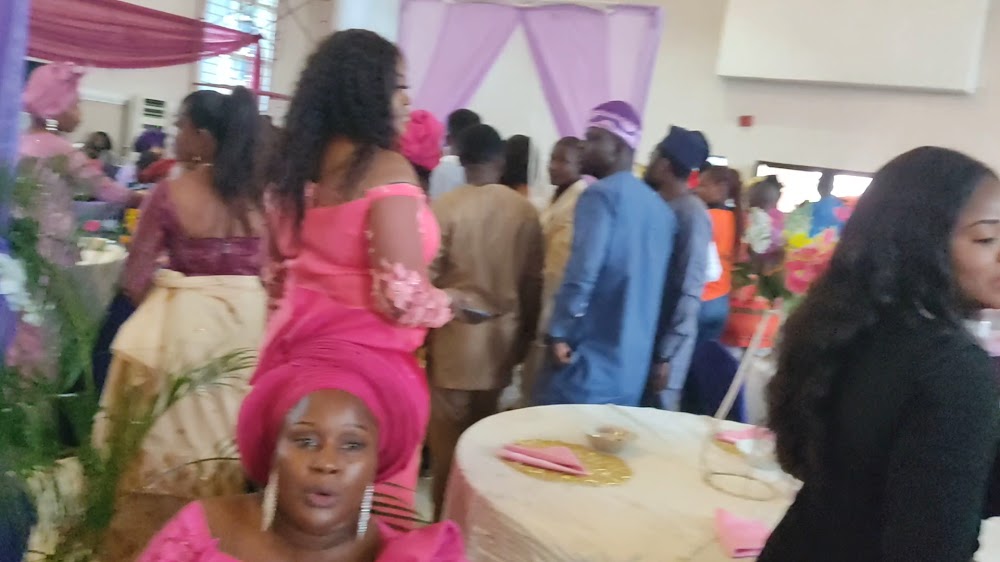 The Ruby Centre interior - Port Harcourt wedding hall
